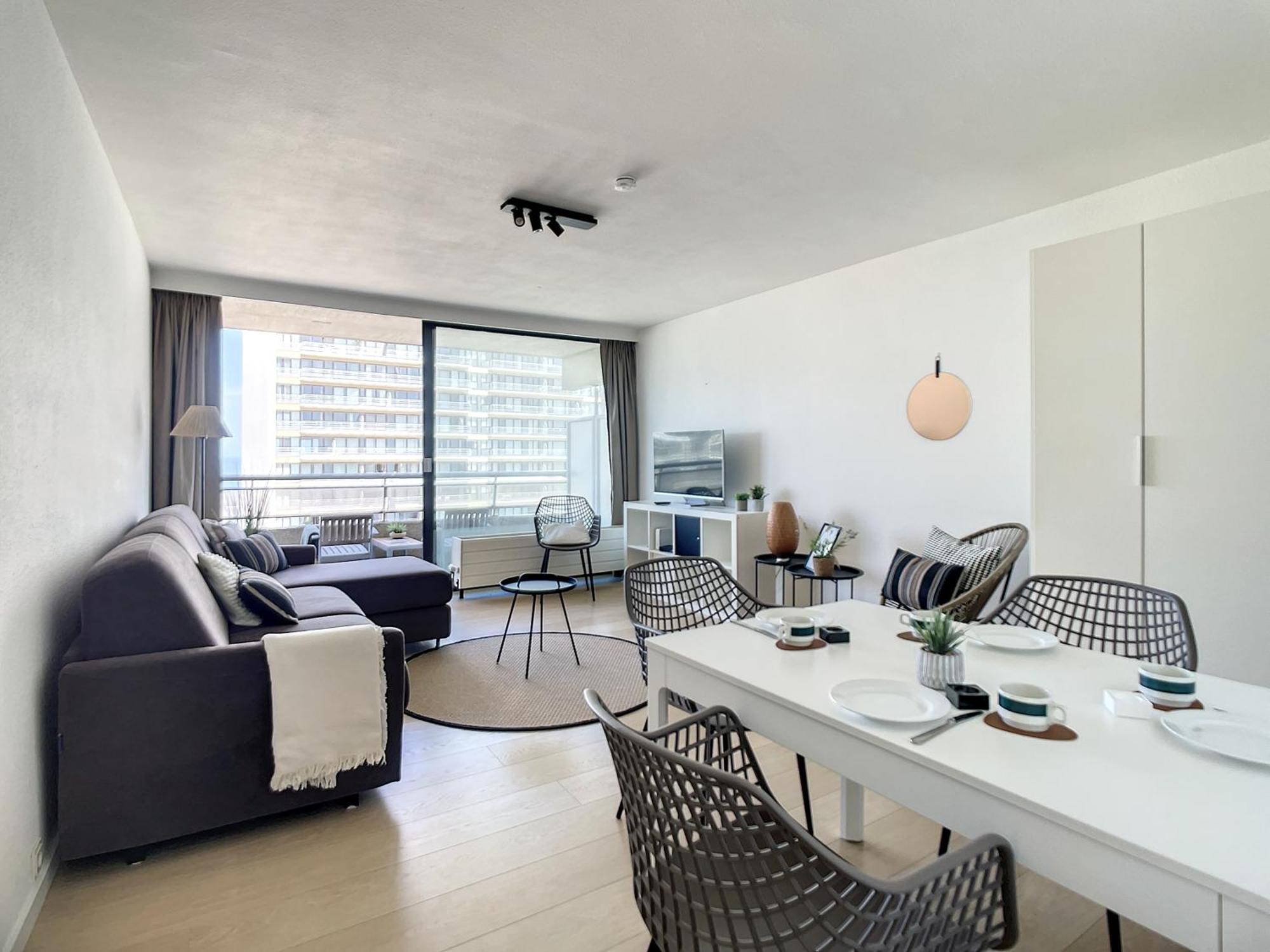 Oostende Studio Royal Ascot Q7 Met Terras En Zeezicht Op Toplocatie エクステリア 写真